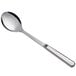 An American Metalcraft stainless steel spoon with a hollow handle.