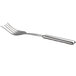 An American Metalcraft Belaire stainless steel meat fork with a silver handle.