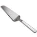 An American Metalcraft Belaire stainless steel pie server with a hollow handle.
