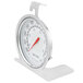 A white metal Taylor oven thermometer with a temperature gauge.