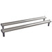 A pair of Metro stainless steel rails with handles.