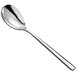 A Sant'Andrea Quantum stainless steel teaspoon with a long handle and a silver spoon bowl.