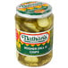 A case of 12 jars of Nathan's Kosher Dill Pickle Chips.