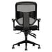 A black HON Prominent office chair with mesh back.