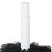 A white Bar Maid cylindrical brush with black bristles.