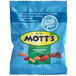 A blue bag of Mott's assorted fruit snacks.