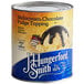 A J. Hungerford Smith #10 can of chocolate fudge topping.