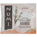A package of Numi Organic Rooibos Tea Bags on a white background.