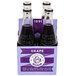 A pack of Boylan Bottling Co. Grape Soda bottles with purple labels.