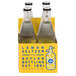 A yellow box of Boylan Bottling Co. Lemon Seltzer water bottles.