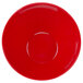 A red GET Red Sensation slanted melamine bowl.