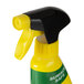 A yellow Goo Gone spray bottle with a black cap.