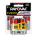 A 4 pack of Rayovac Fusion C Advanced Alkaline Batteries.