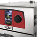 A stainless steel Vulcan Mini-Jet electric combi oven with a red button on it.