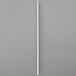A white Paper Lollipop stick on a gray background.