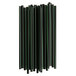 A stack of black Eco-Products cocktail straws.