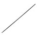 A long thin metal rod with a black tip.