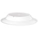 A white polycarbonate bowl with a lid.