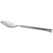 A Oneida Wyatt stainless steel silver serving spoon.