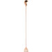 A copper-plated stainless steel Barfly bar spoon with a long handle.