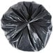 A package of Berry black low density heavy-duty garbage bags.