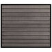 A wood panel with black stripes on it.
