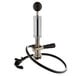A black and silver Backyard Pro Party Pump Keg Tap with a hose.