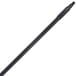 A black threaded fiberglass Carlisle broom/squeegee handle.
