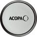 A white circle with the word "Acopa" in black text.