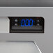 A digital display with blue numbers on a Beverage-Air Vista Series reach-in freezer.