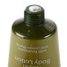 A green Basic Earth Botanicals body lotion bottle with a white cap.