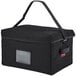 A black Cambro Insulated Delivery GoBag with a handle.