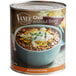 A Vanee #10 can of chili without beans with a picture of food in it.