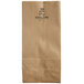 A brown Duro paper bag with black text that says "10 lb."
