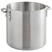 A Choice heavy weight aluminum stock pot with handles.