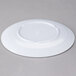 A white GET Milano melamine plate with a round edge.