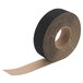 A roll of black tape with nonskid surface.