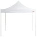 A white rectangular Galaxy Equipment canopy with a white background.