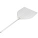 An American Metalcraft aluminum pizza peel with a long handle.