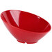 A red GET Red Sensation slanted catering bowl.