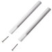 A couple of white plastic tubes with screws.
