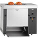 A Vollrath vertical contact bun toaster with two buns in it.