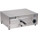 A stainless steel Nemco countertop pizza oven.