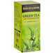 A white box of Bigelow Green Tea with Pomegranate Tea Bags.