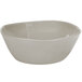 An American Metalcraft Shadow Melamine serving bowl with a rounded edge.