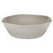 An American Metalcraft Shadow Melamine serving bowl with a white rim.
