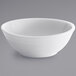 A Tuxton white China nappie bowl.