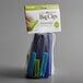 A net bag of blue and green Linden Sweden Twixit! pastry bag clips.
