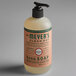 A case of 6 Mrs. Meyer's Clean Day Geranium Scented Hand Soap with pumps.