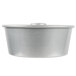 A silver Chicago Metallic Angel Food cake pan with a lid.